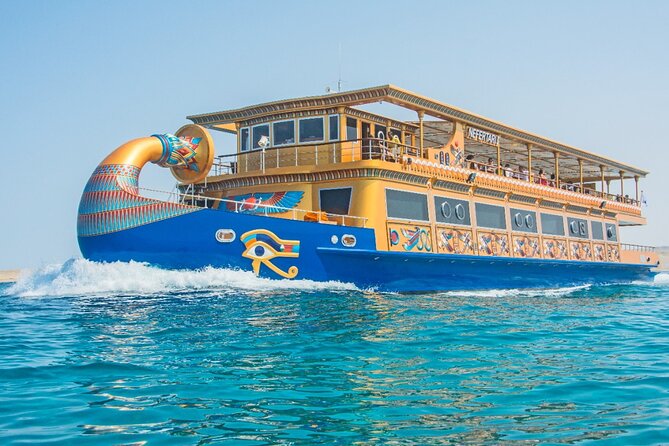 Nefertari Cruise Marsa alam with lunch/dinner & hotel pickup - A Pharaoh-themed boat with a real Red Sea purpose