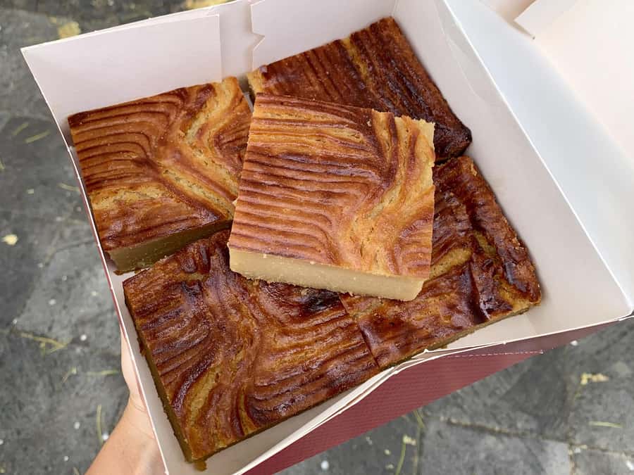 No Diet Club - Unique local Food in St Denis (La Réunion) - Gâteau patate and the sweet finish