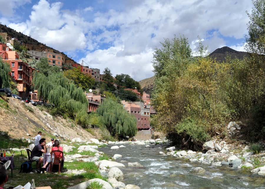 Ourika Valley with Atlas Mountains Day Trip from Marrakech - Lunch beside the Ourika stream
