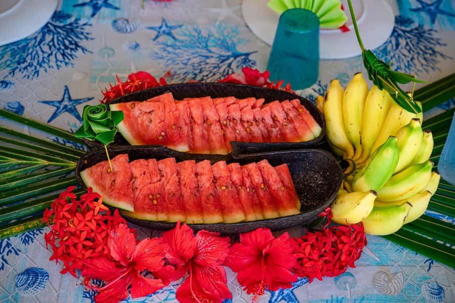 Praslin: Curieuse & St. Pierre Full-Day Boat Trip with Lunch - A beach BBQ with fresh island flavors