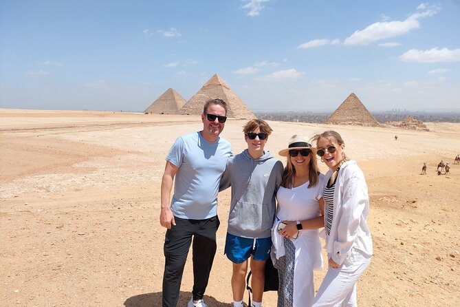 PRIVATE ALL INCLUSIVE Giza Pyramids,Sphinx,Camel&Inside Pyramid - Starting with Khufu and the main pyramid field