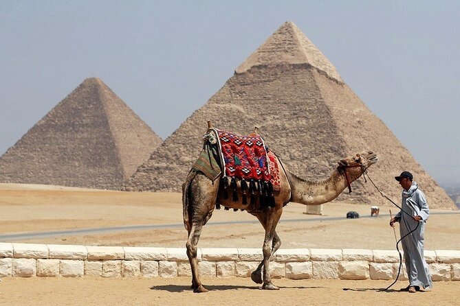 Private Day from Sharm to Cairo by plane, all entrance fees, Camel, Lunch, Guide - Giza Plateau and the Great Sphinx