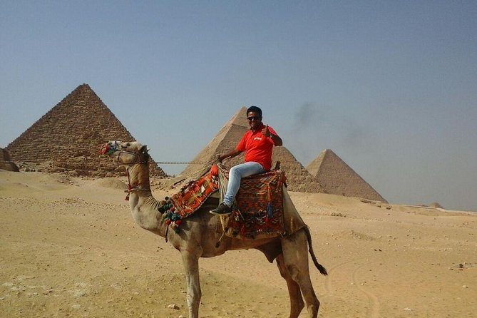 Private Day Tour To Giza Pyramids, Memphis and Sakkara - Giza’s three pyramids in one sweeping visit