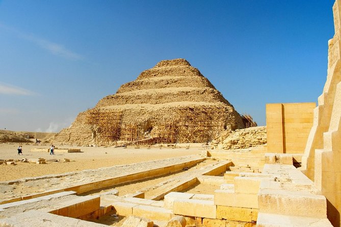 Private Day Tour To Giza Pyramids, Memphis and Sakkara - Saqqara shows how pyramids developed