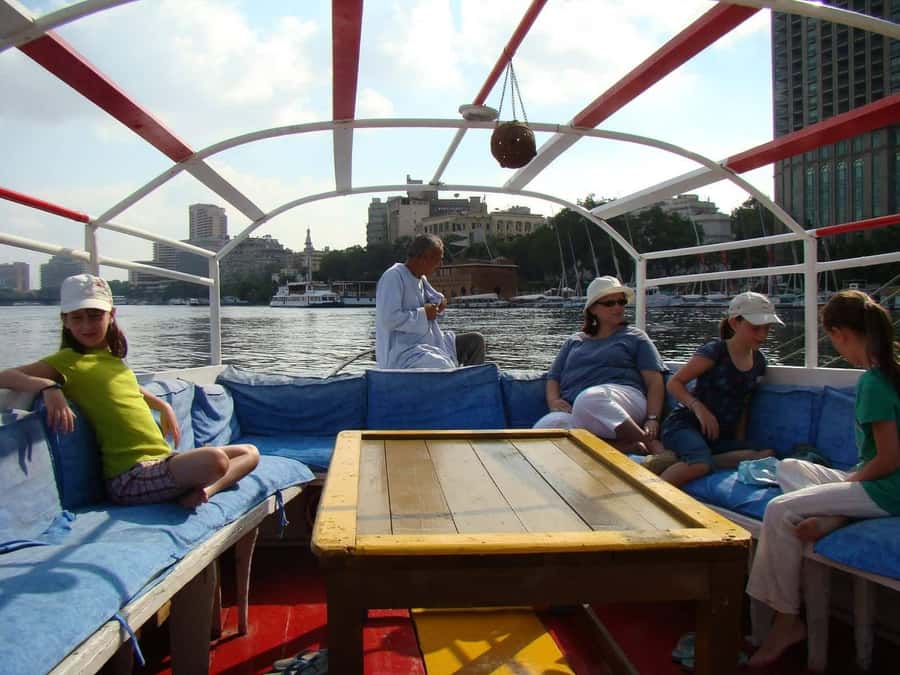 Private Felucca Ride on the Nile River - The felucca itself: traditional, simple, and dependent on wind