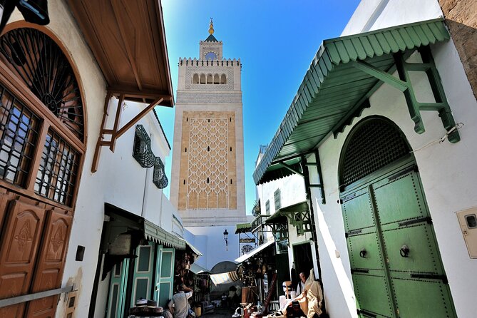 Private tour: Medina,Carthage ,Sidi Bou Said, Bardo Museum+lunch - Sidi Bou Said: white walls, blue doors, and sea views