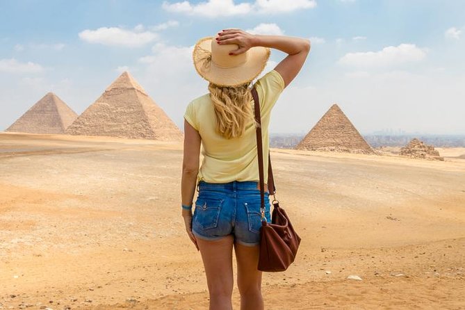 Private ViP all-inclusive Giza Pyramids,Sphinx,Inside Pyramid - Menkaure, Khafre, and the panoramic viewpoint