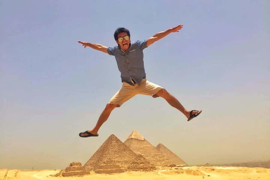 Pyramids of Giza: 1-Hour Quad Bike Desert Safari - The important boundary: outside the pyramid complex