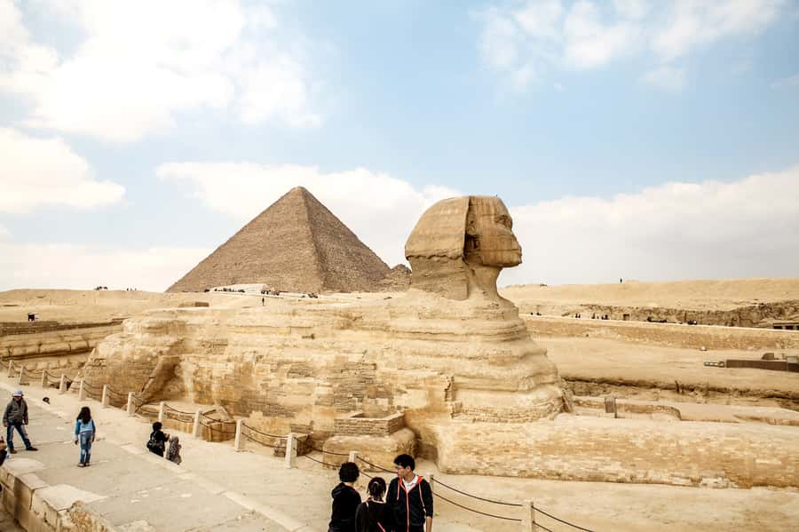 Pyramids of Giza and Great Sphinx: Private Half-Day Tour - The Valley Temple and the working parts of the complex