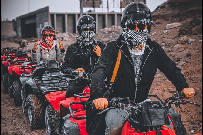 Quad Bike ATV Tours in Desert of Giza Pyramids with Egyptian Tea - Pickup, traffic, and timing in Cairo