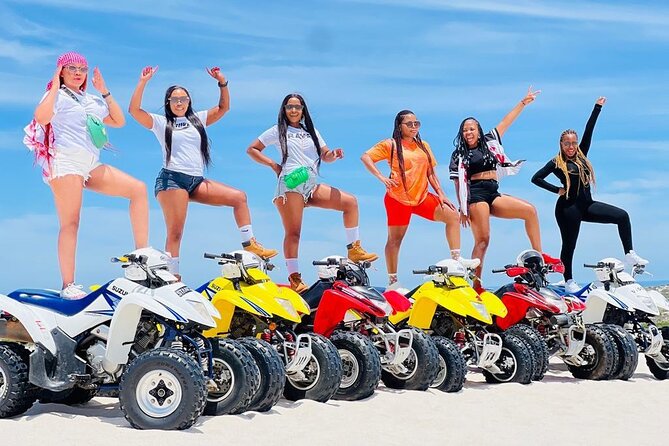Quad biking Atlantis Dunes Cape Town & Photo Shoot - The safety briefing and first turn of the wheels