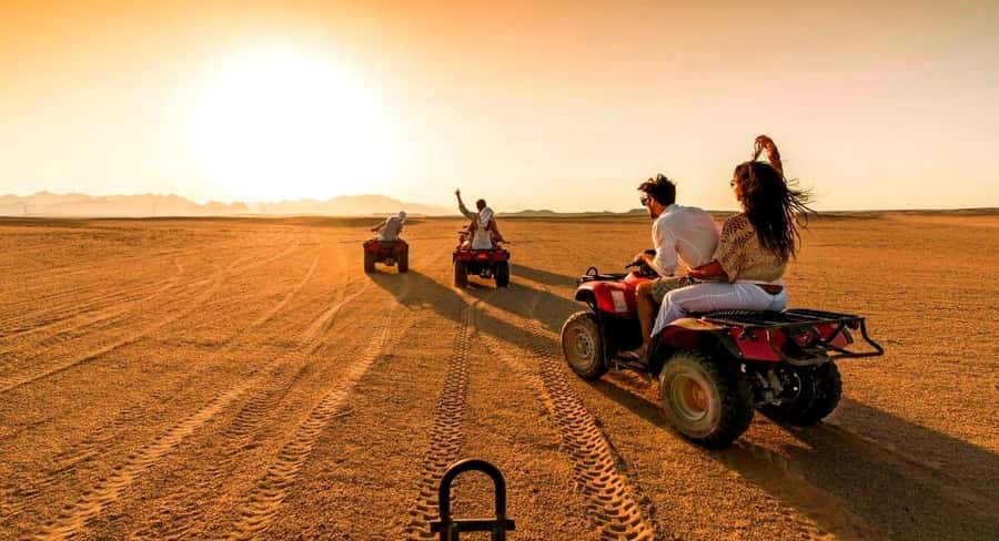 Quad biking in Agafay Desert with lunch & Camel Ride & pool - Guides, languages, and the level of organization