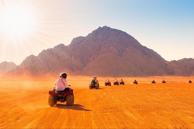 Quad Biking Tour in Sharm El Sheikh Desert - The first 25 minutes on the quad