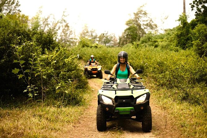Quad Excursion South Mauritius 35km - Sugar-cane fields and the first taste of speed