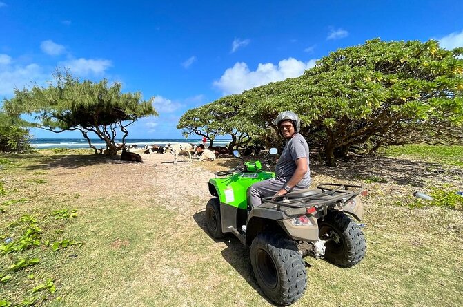 Quad Excursion South Mauritius 35km - Getting started with the quad