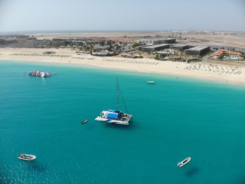 Sal: All-Inclusive Half-Day Lounge Catamaran Cruise - Family sailing or adults-only afternoon