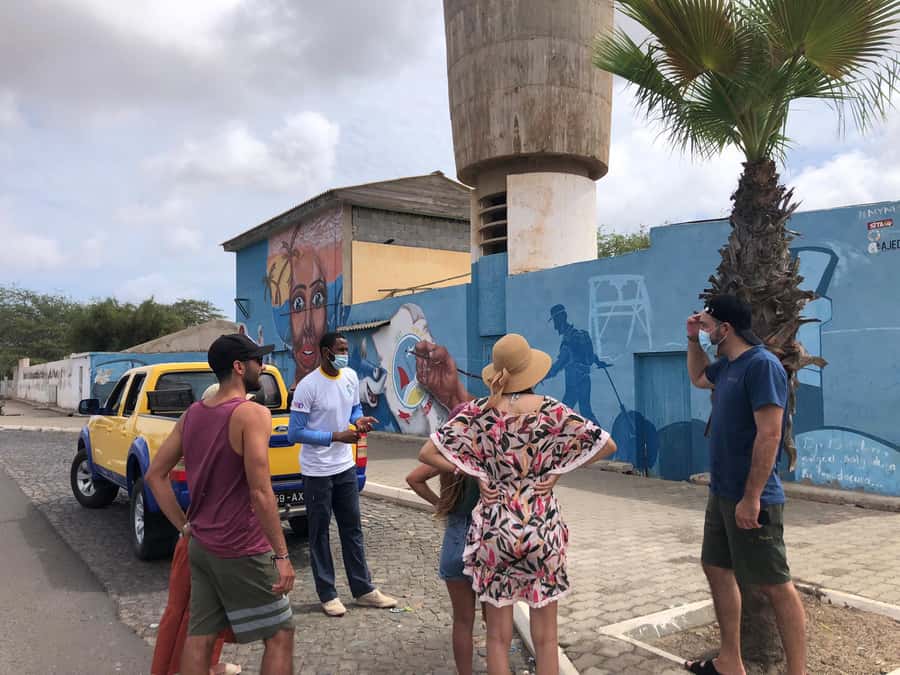 Sal: Espargos City Tour, Local Life, and Cape Verde Tapas - Walking through Espargos historic center