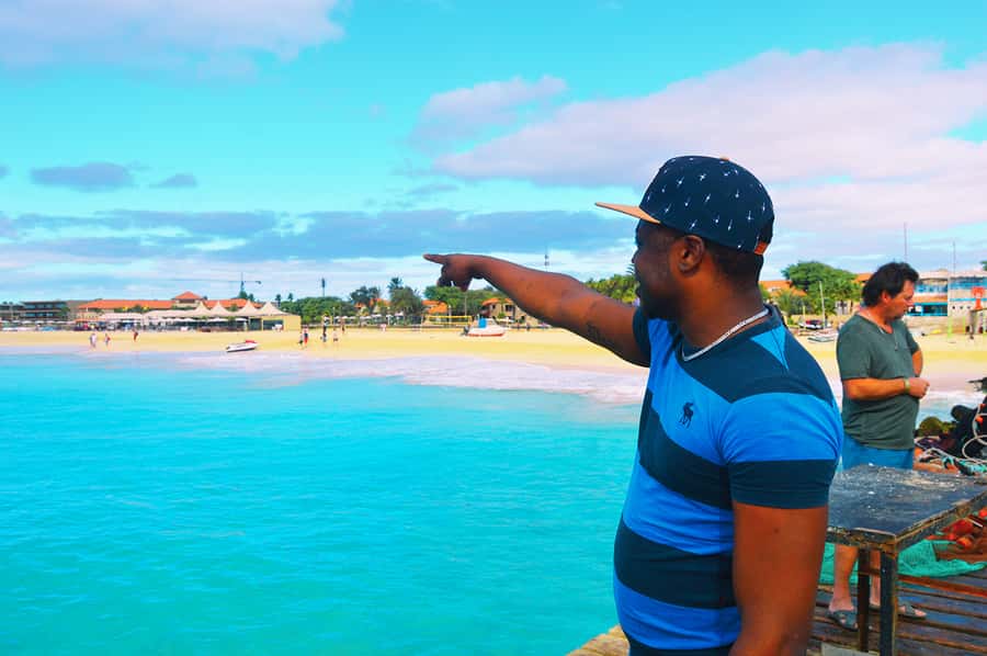 Sal Island: Guided Full-Day Highlights Tour with Lunch - Palmeira brings the working coast into view