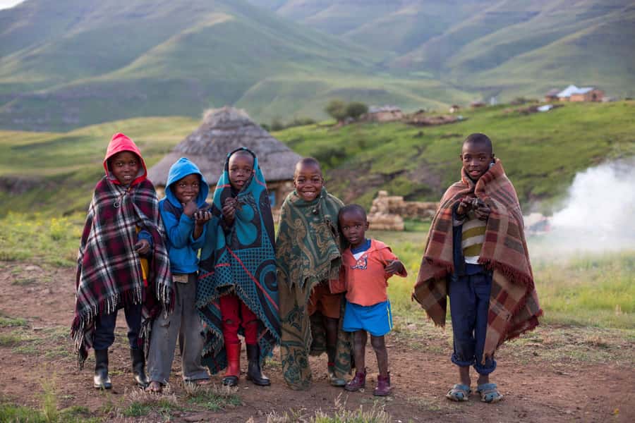 Sani Pass Day Tour from Underberg - Meeting Basotho families at a village or church