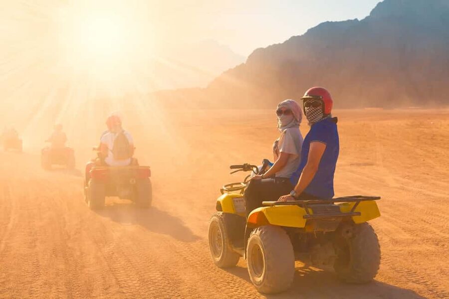 Sharm El-Sheikh: Morning Desert ATV Quad or Buggy Adventure - Sandboarding on the dunes