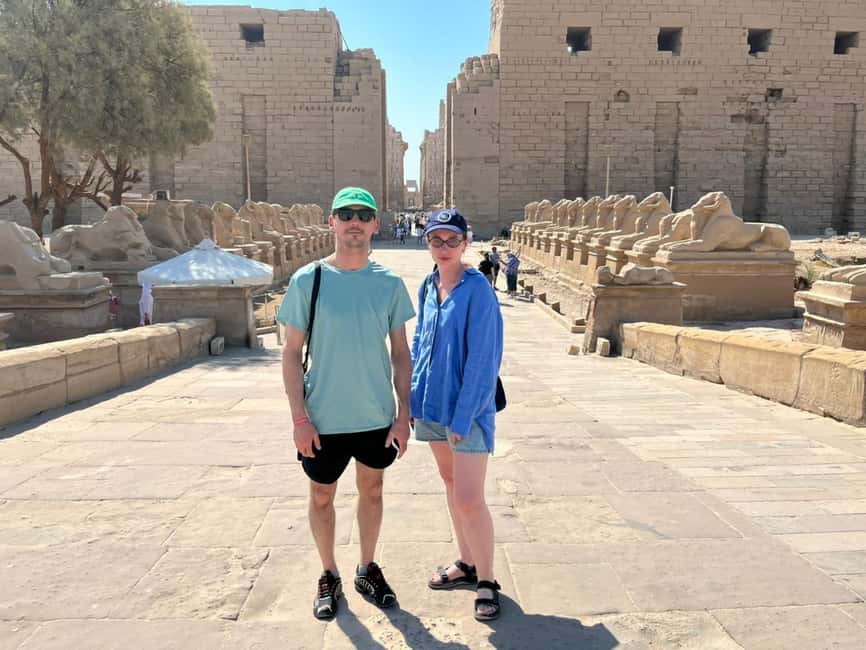 Sharm El Sheikh: Trip to Luxor & Tutankhamun Tomb by Plane - Hatshepsut’s temple at Deir el-Bahari
