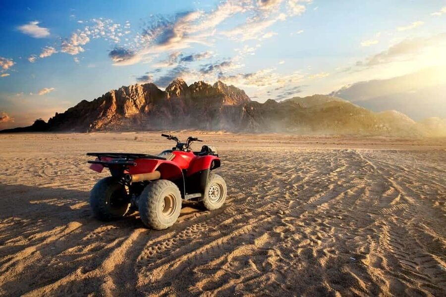 Sharm ElSheikh: ATV Quad & Buggy Adventure Sunrise or Sunset - A desert ride with real mountain views
