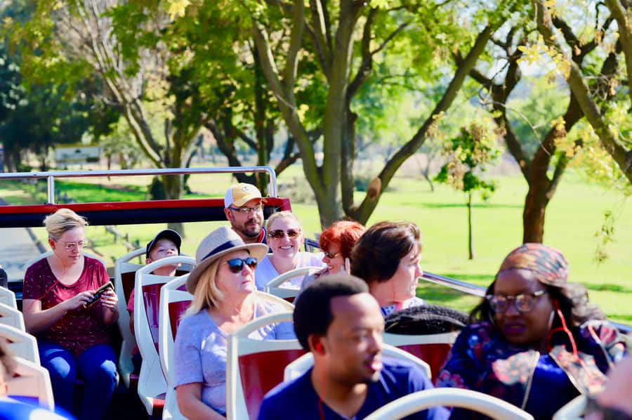 Soweto: Hop-On Hop-Off Bus, City Tour and Apartheid Museum - See Johannesburg from the upper deck