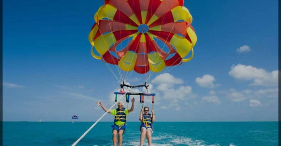 Speedboat,Parasailing, Snorkeling & Piece Of Paradise Island - A fast start from Hurghada to the Red Sea