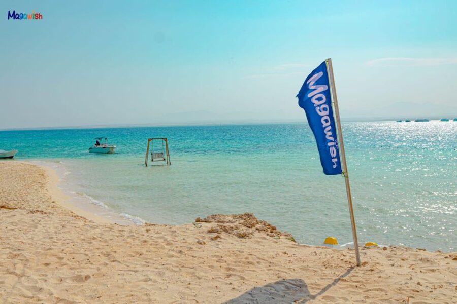 Speedboat,Parasailing, Snorkeling & Piece Of Paradise Island - The island stop: Orange Bay, Magawish, or Nemo