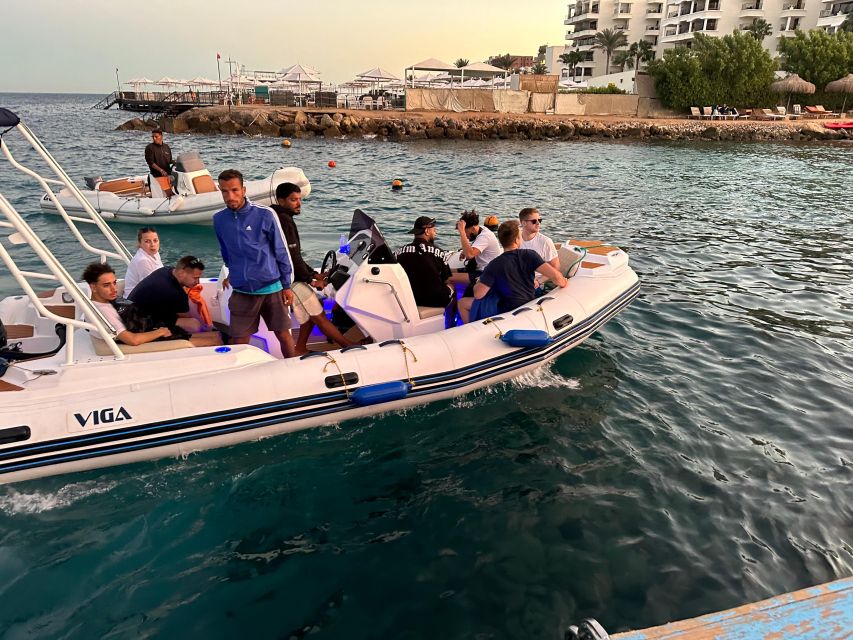 Speedboat,Parasailing, Snorkeling & Piece Of Paradise Island - Parasailing above the Red Sea