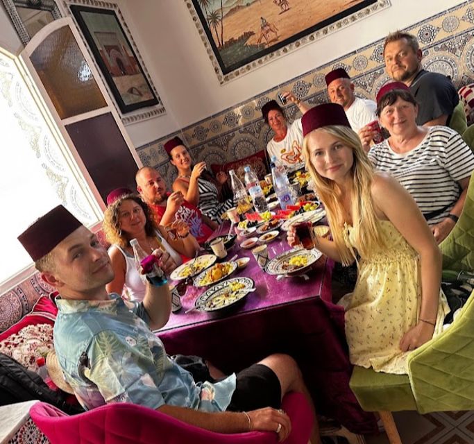 Tangier: Achakar Beach Sunset Camel Ride & Moroccan Dinner - A short visit to the Caves of Hercules