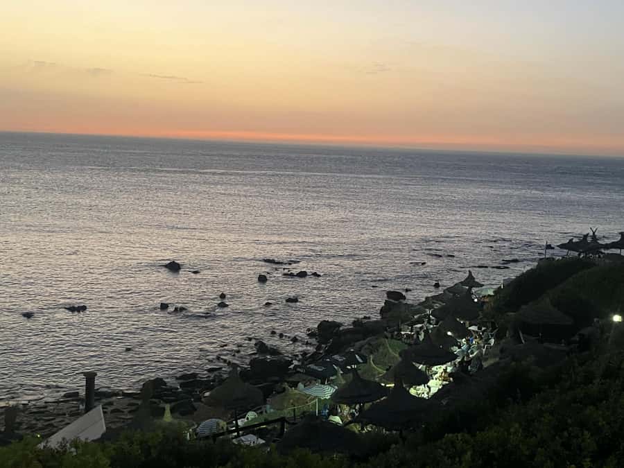 Tangier: Sunset, Tea, Sweets, Camel Ride, and Hercules Caves - The Beach Camel Ride at Sunset