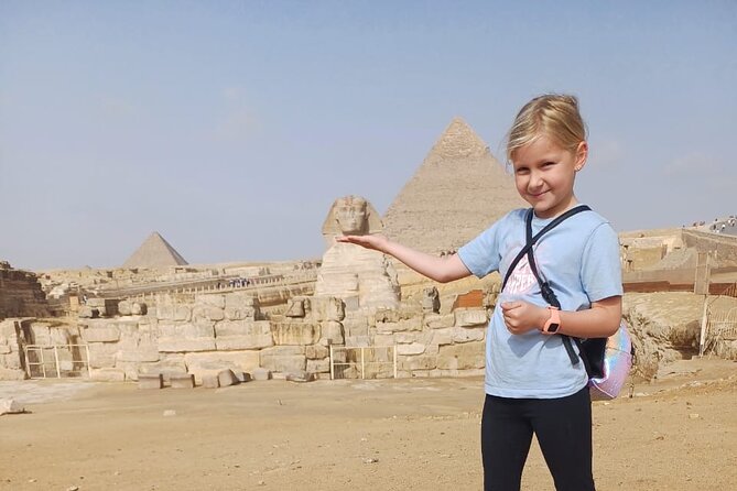 The Giza Pyramids, the Great Sphinx, and Local Lunch. - The best three-pyramid photo stop