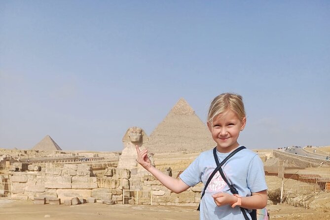 The Giza Pyramids, the Great Sphinx, and Local Lunch. - Lunch with kushary or falafel