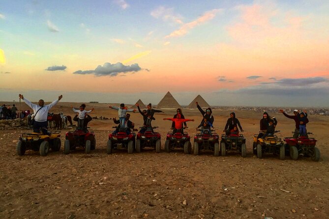 Top Private All Inc-Pyramids,Camel,Quad Bike,Inside Pyramid&Lunch - One hour on an ATV brings out the playful side of Giza