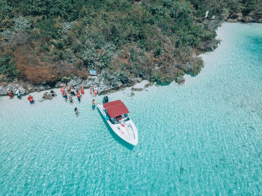 Trou d'Eau Douce: 5 Island Adventure with BBQ & Snorkeling - Grand River South East Waterfall and the monkeys