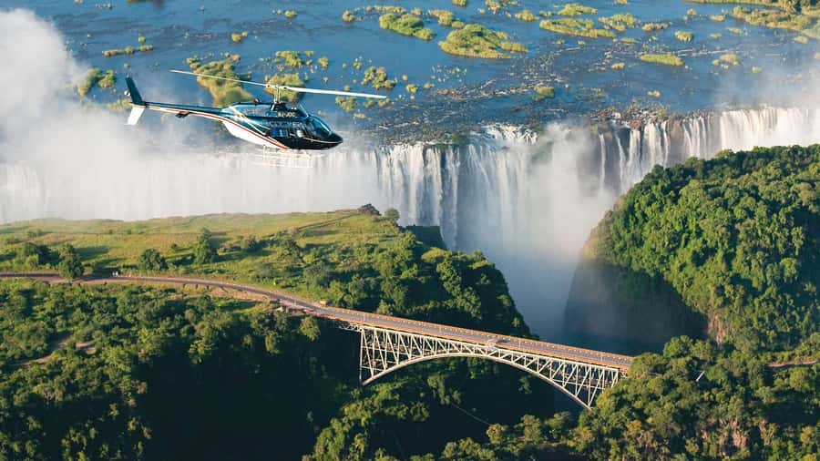 Victoria Falls: Scenic Helicopter Flight Over Victoria Falls - Seeing Victoria Falls as a river system