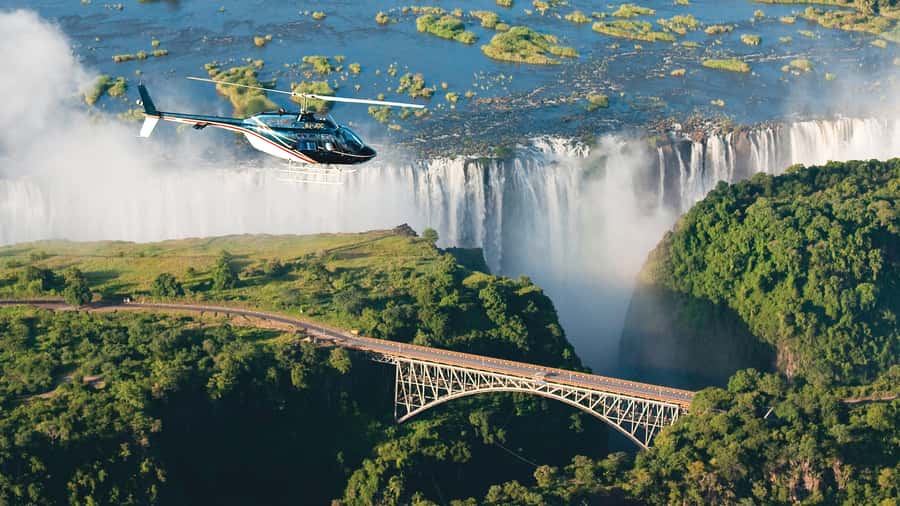 Victoria Falls: Scenic Helicopter Flight Over Victoria Falls - Batoka Gorge from the air