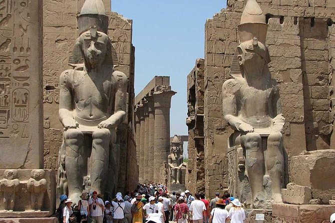 VIP Luxor Day Tour from Hurghada, Small group the top operator - Karnak Temple: start with Egypt’s grandest religious complex