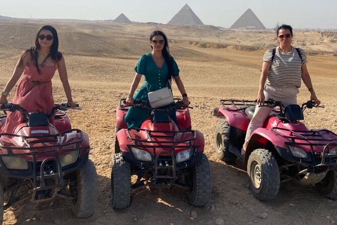 VIP Private GizaPyramids,Sphinx,Camel,QuadBike&Inside 3rd Pyramid - The panoramic viewpoint and photo stops