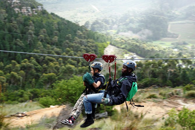 Zipline Cape Town - From Foot of Table Mountain Reserve - Seven cables at the foot of Table Mountain