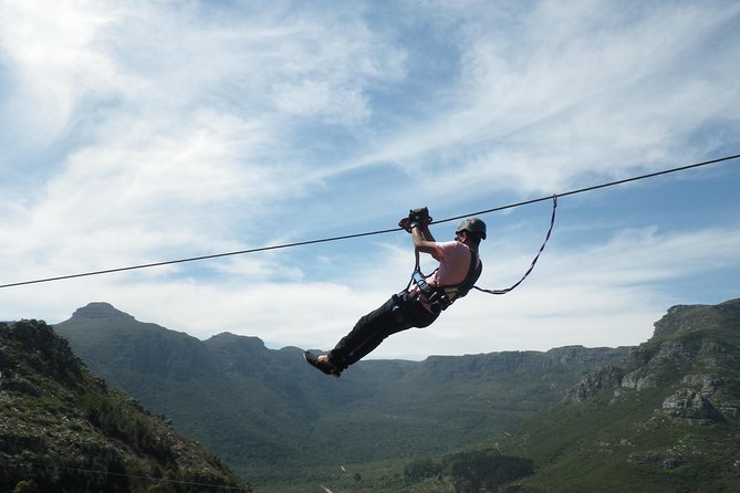 Zipline Cape Town - From Foot of Table Mountain Reserve - Flying through the Cape Floral Kingdom